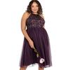 Maya Deluxe Womens/Ladies De Bardot Off-the-Shoulder Midi Dress