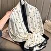 New Sunscreen Scarf for Women New Silk Satin Versatile Summer Sunscreen Silk Scarf Mother's Day Gift