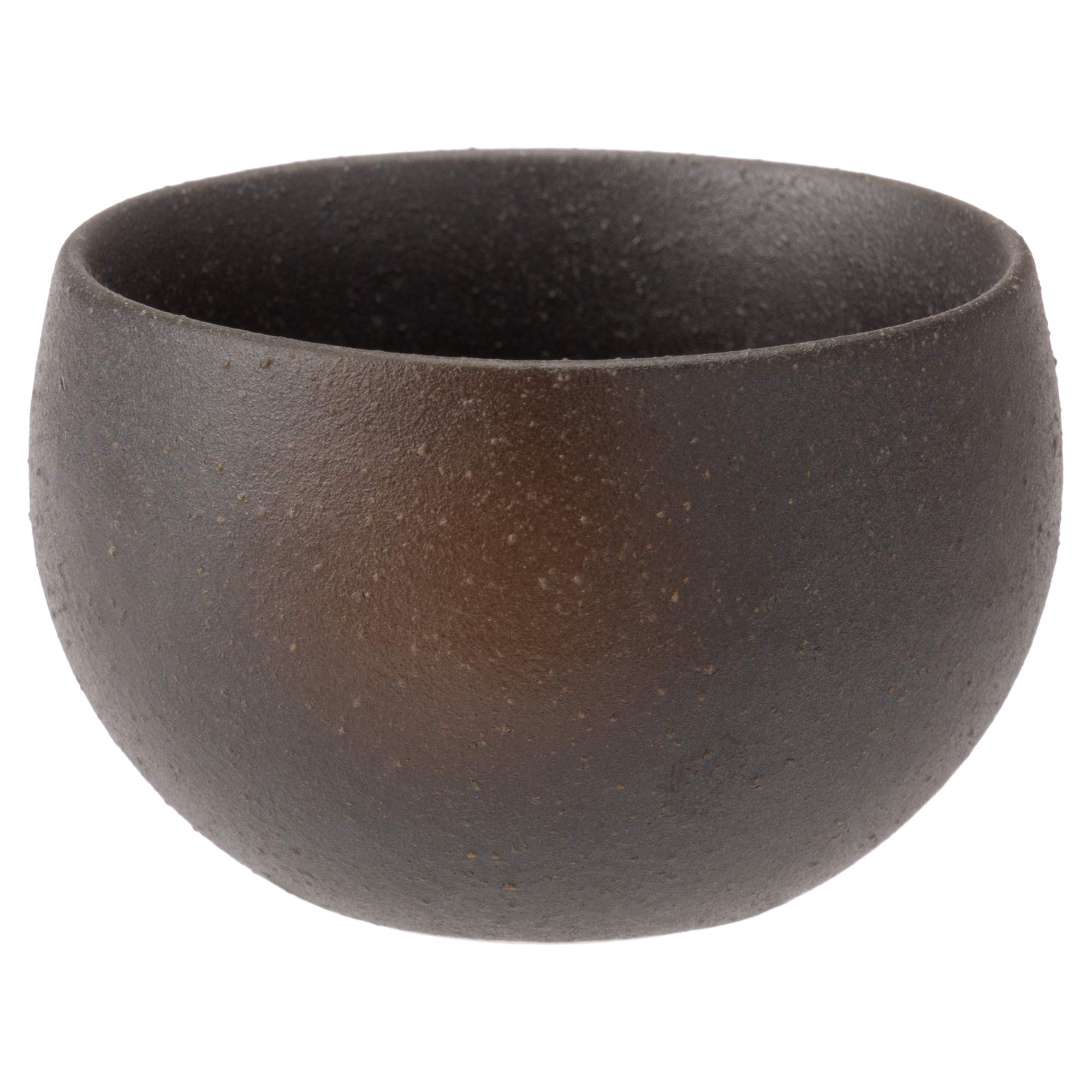 

Mino ware качающаяся чашка черная Bizen W30001