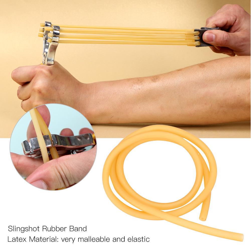 1 3 5 10M 3060 Natural Latex  S Tube Tubing Band for Hunting Shooting(1 Meter)