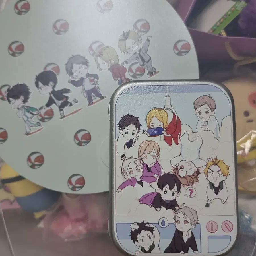 

Жестяная коробка Haikyu Setters, веер