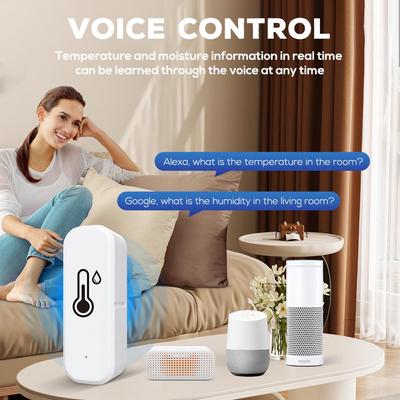 Tuya Wireless Indoor Temperature & Humidity Sensor