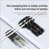 10 Pcs T1/T2 Wire Cable Snap In Connectors No-solder No-peel Quick Terminal Connections Joiners Auto Plug Electrical Accessories