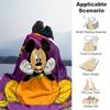 1pc,Disney Mickey Mouse Halloween Pumpkin Throw Blanket Home Decor, Couch Cover, Outdoor, Gifts, Bedroom, Living Room, Travel