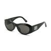 BALENCIAGA Sunglasses for Women BB0396SK 001 Black Gray (Balenciaga)