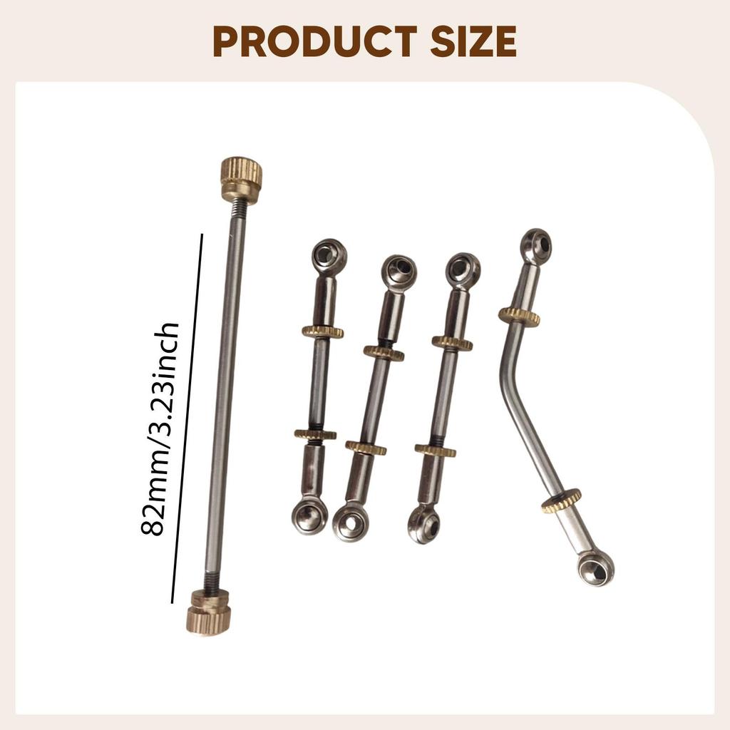 Trumpet Connecting Rods Adjusting Nuts Sturdy Parts Lightweight Adjustment Professional Universal Ball Joints for Trumpet