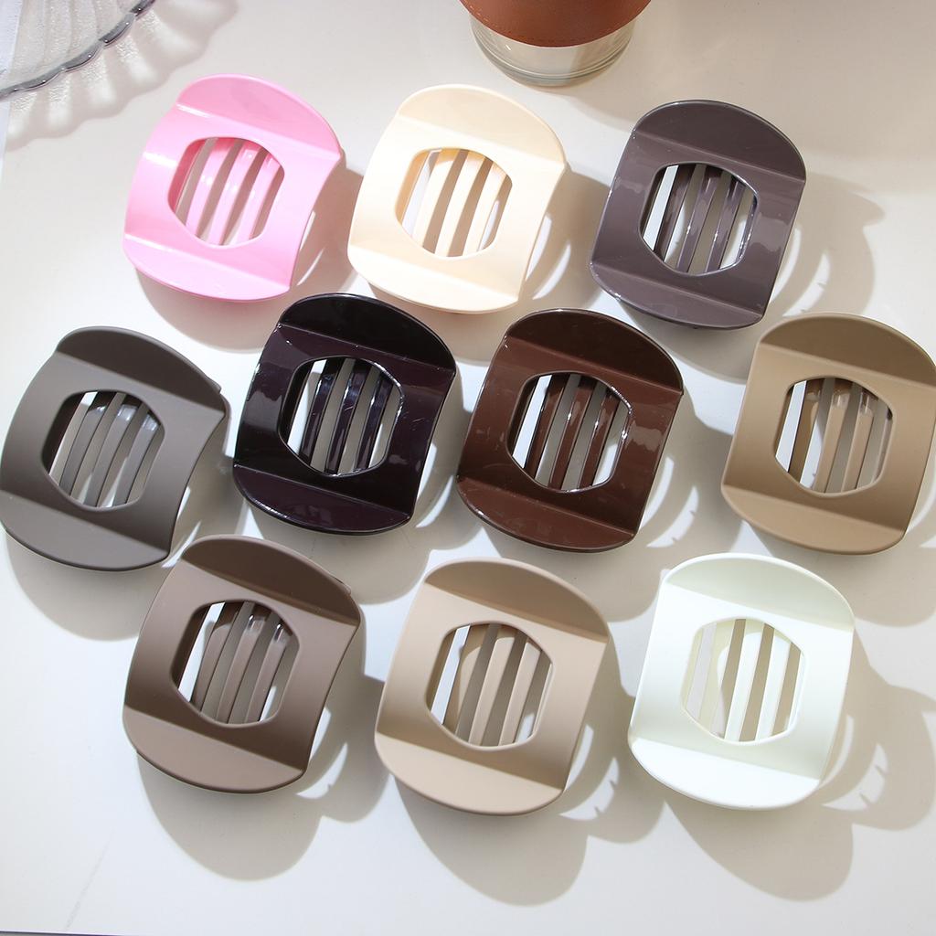 New Flat Hairpin for Women's Back of Head Bun Hair Clip Fashionable Duckbill Hairpin