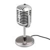 Classic Vintage Microphone Clear Sound Wired Microphone Retro Condenser Mic  Karaoke