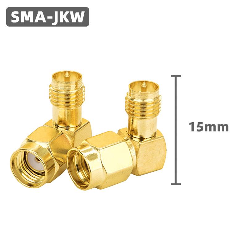 SMA To SMA Straight 3 Way 90 135 Degree Adapter RF Coax Connector RP SMA Coupler Converter