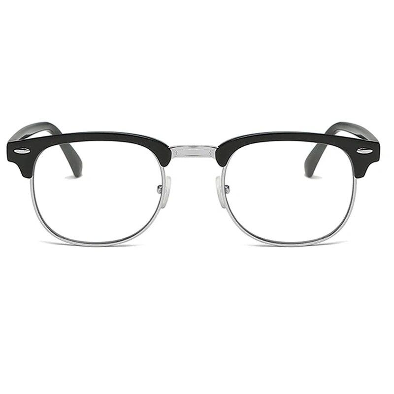 1pcs Men Retro Anti Blue Light Computer Glasses Reading And Gaming Glasses
