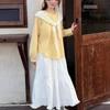 Cape Fake Collar White Hip Scarf Elegant Knitted Shawl  Daily