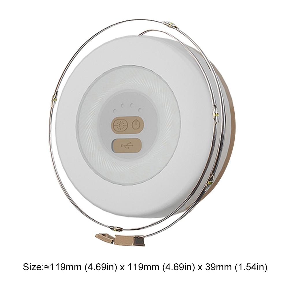 2-In-1 Camping Light String USB Charging Lantern 1800mAh Portable Work Lamp Emergency Light For Hiking Flashlights Outdoor