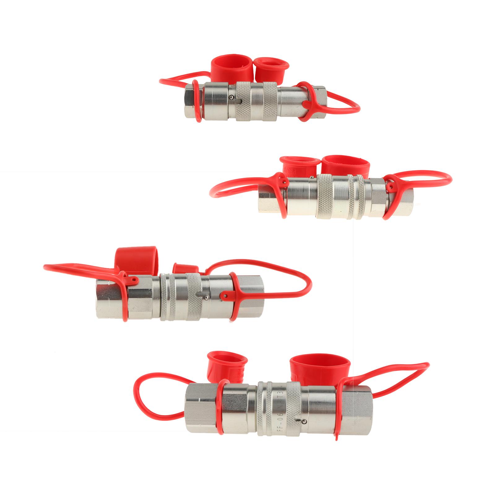 

Flat Face Hydraulic Quick Connect Couplings, Hydraulic Quick Couplers, Premium,