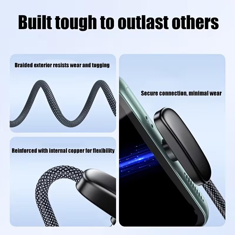 90 Degree Elbow USB Type C Cable 100W Fast Charging Data Cord For iPhone 17 Xiaomi Samsung USB C Gaming Cable Nylon Braided Wire