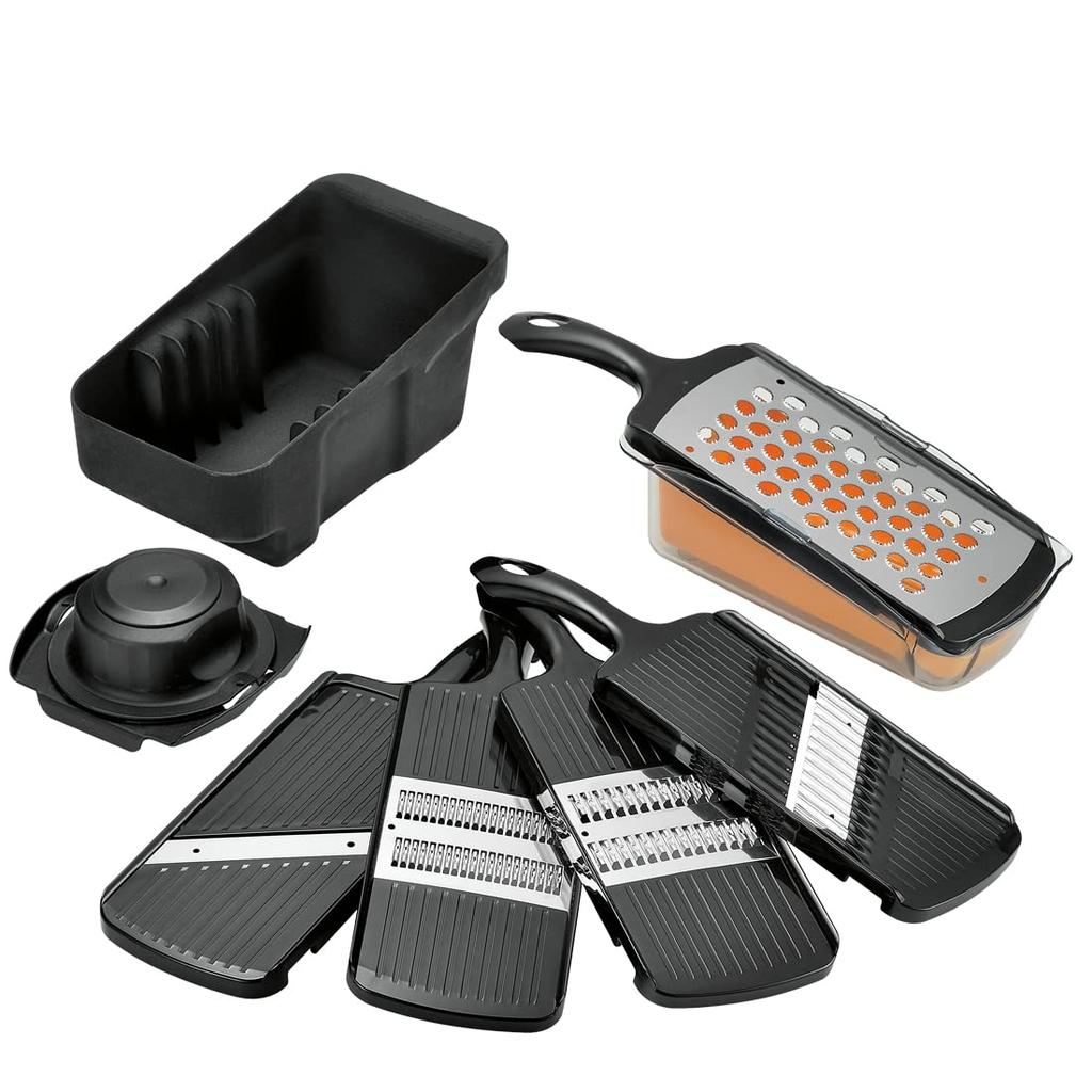 Shimomura Kogyo Made In Japan Professional Grade Rapid Vegetable Cooker Set PG-647 Silver/Black