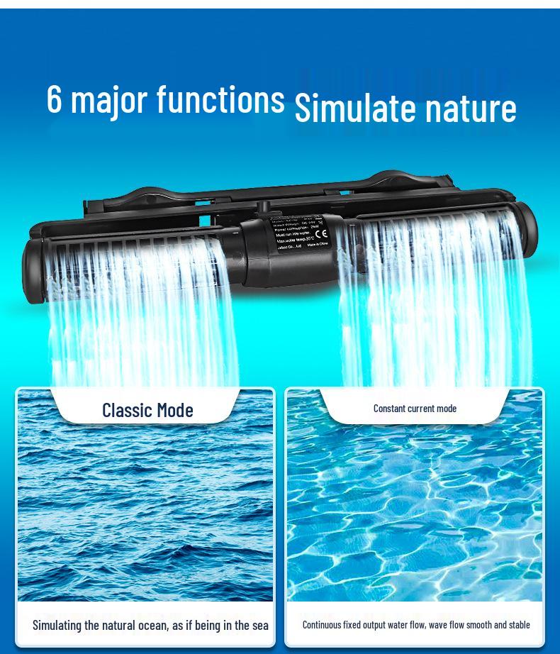 Aquarium Strömungspumpe: Leise Magnetische Saugpumpe für Salzwasser-Korallenbecken