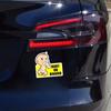 Cute Cartoon Reflective Car Stickers | Colored PVC Decals for Exterior Accessories | Weatherproof UV Resistant Decorations