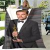 Coperta stampata Titanic Leonardo DiCaprio Coperta calda morbida e confortevole per casa viaggio letto coperta da picnic regalo di compleanno