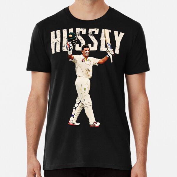 Michael Hussey - Batsman - Australia Cricket S to 5XL Made in the AU/USA T-Shirt
