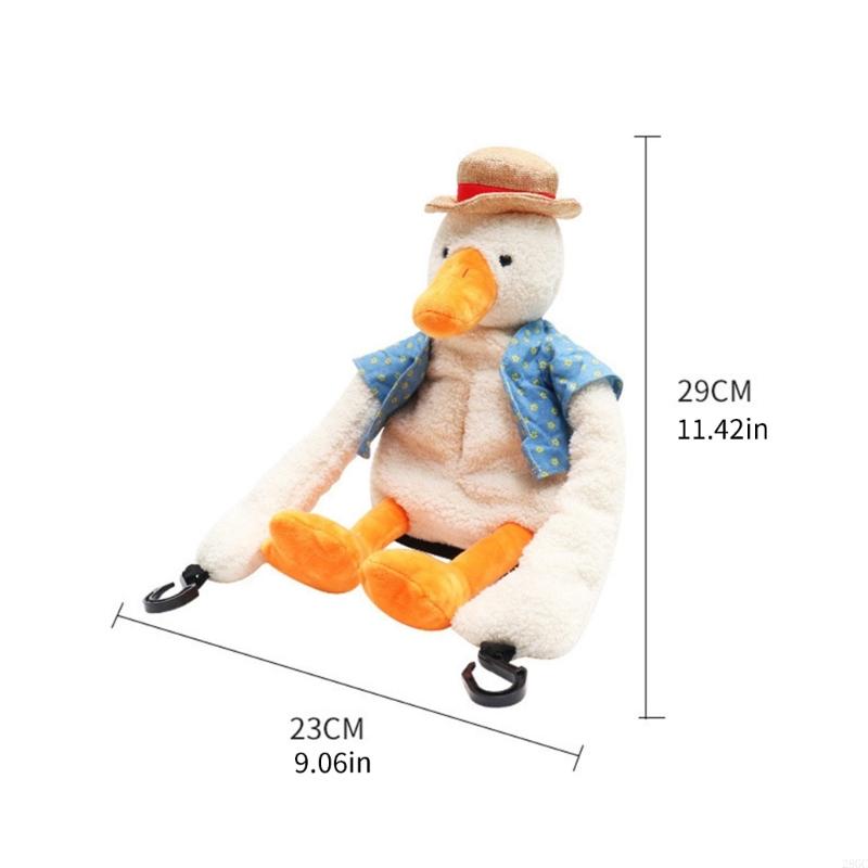 28GC Car Headrest Tissue Box Car Interior Accessories Duck Animal Pattern Paper Case