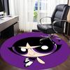 Powerpuff Girls Office Round Area Rug,  Under Office Chairs Bedroom Living Room Home Decor a0908154