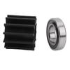 Wasserpumpen-Impeller-Kit Edelstahl Ersatz für 21212799 3812519 3812522 21212798 3812250 21212800 3812518