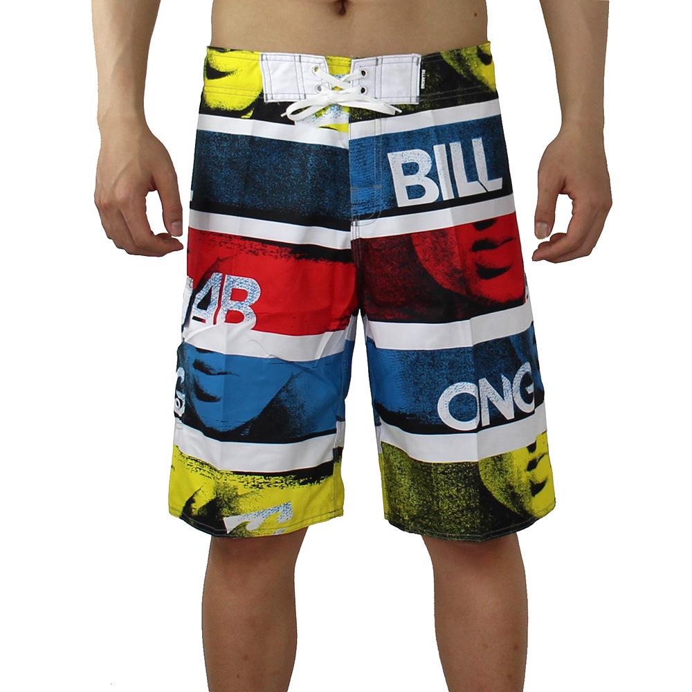 Billabong Men's Quick-Dry Plaid Black Surfing Shorts (2023)