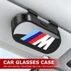 Car Sun Visor Glasses Holder Eyeglasses Storage Protective Case For M Performance Alpina M3 M5 M6 X1 X3 X4 X5 G20