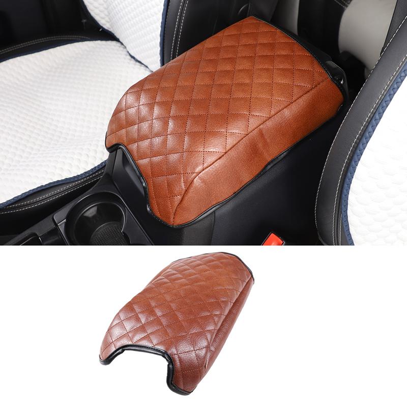 Ochranný potah na box loketní opěrky středové konzole auta z PU kůže Pro Land Rover Discovery 4 2010-2016 Pro Range Rover Sport 2010-2013