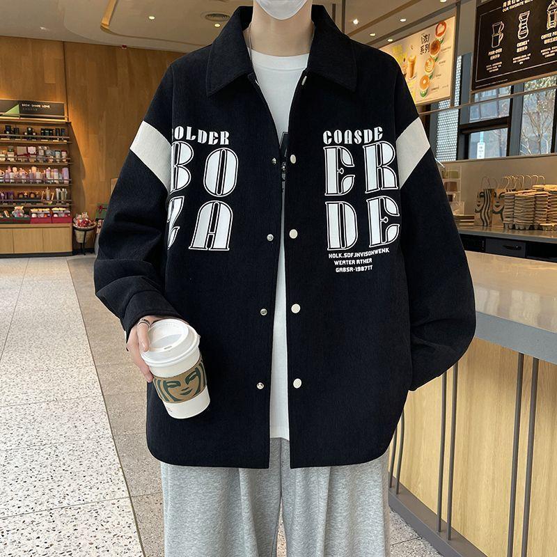 

Универсальная куртка-рубашка, повседневная спортивная куртка на весну и осень, для школьников 12-18 лет, для подростков 15 лет, модная и красивая M