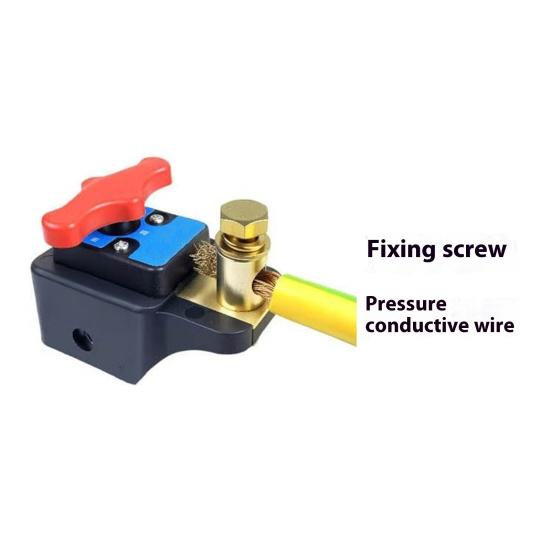 Battery Disconnect Isolator Switch 12-24V Universal Heavy Duty Brass Energy Saving Power Off Switch Smart Car Battery Disconnect Switch