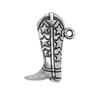 Cowboy Boot Charms Multi Color Alloy Pendants For Western Themed DIY Jewelry
