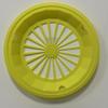 Plastic Round Hollow Drain Basket, Outdoor Picnic Food Storage Plate, Barbecue Plate Holder Drain Basket