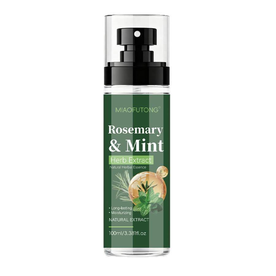 Rosemary Mint Hair Care Spray: Plant-Based, Gentle Moisturizing for Scalp & Hair Strengthening