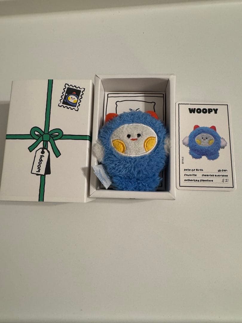 [USED] TRUZ minini plush toy TREASURE Jungwoo WOOPY