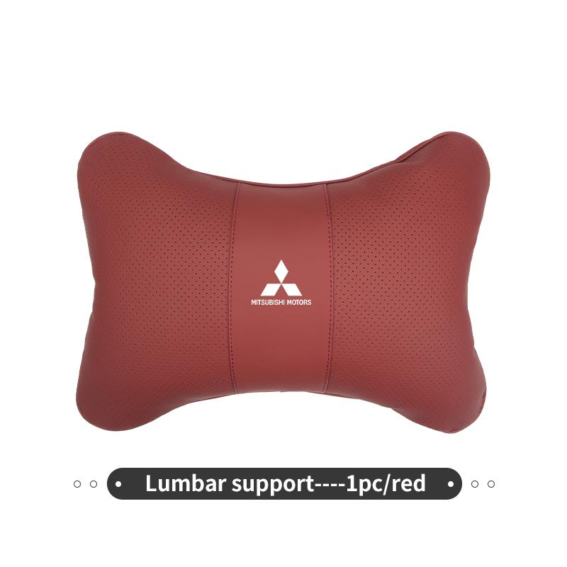 cxdjmy1 For Mitsubishi Car Seat Headrest Neck Safety Protective Lumbar Support Pad Lancer ASX Pajero Mirage Attrage Xpander Outlander