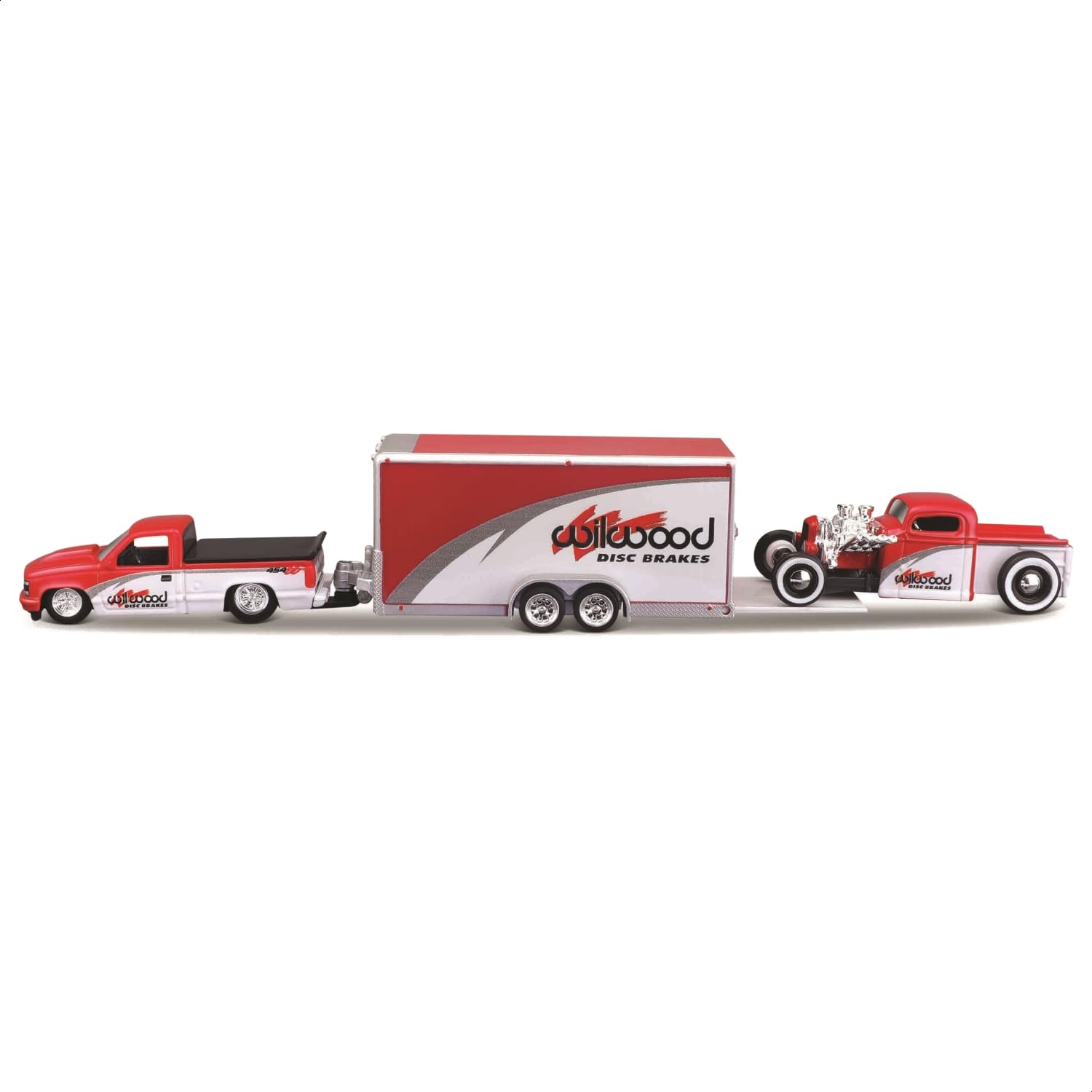 

Maisto Design Team Hauler Series Scale Diecast Model Cars Chevrolet 454SS Pickup 1936 Chevrolet Pickup Wilwood 1/64 (1993 / Red/White)