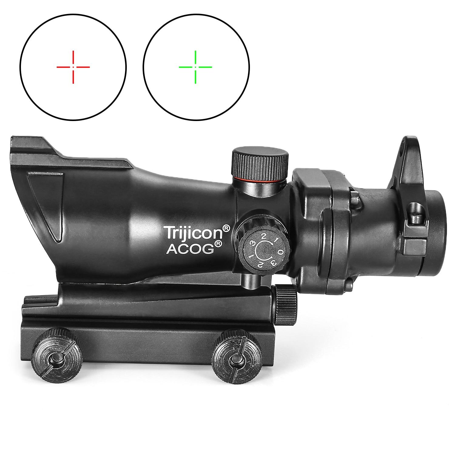 LUNETTE TYPE ACOG 4X32 NOIR (AIM-O) – Airsoft Modélisme Lyon