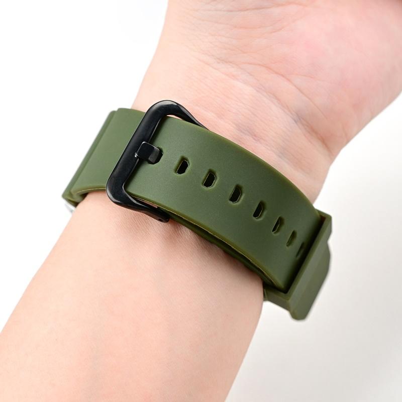 16mm Klokkereim For Casio G-Shock GM-5600/GA2100/GM2100 Hurtigutløsning TPU Sport Dykking gshock Klokkebånd Armbånd
