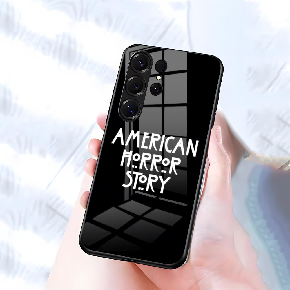 

American Horror Story AHS 1984 Phone Case For Samsung S26 S25 S24 FE S23 S22 S21 Plus S20 Ultra Note20Ultra Black Glass Cover Galaxy S23 Ultra