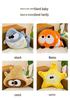 Cartoon Marine Animal Plush Pillow: Shark Star Cuddly Doll Sofa Cushion for Kids