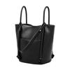 2025 Luxury Genuine Leather Women's Bucket Handbags Female Retro Cowhide Shoulder Bag Fashion Designer High-end Party Tote Bags