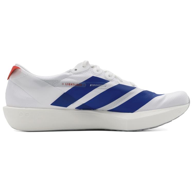 adidas נעלי ריצה Adizero Adios 9 לגברים לבן כחול JQ0765
