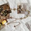 Rose Contemporary Gold And Silver Waist Decoration For Women Elegant Accessory Dress
