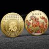 Blessing Collection Coin 2026 Year Of The Horse Event Souvenir Blessing Keepsake Chinese New Year Luck Gift Crafts