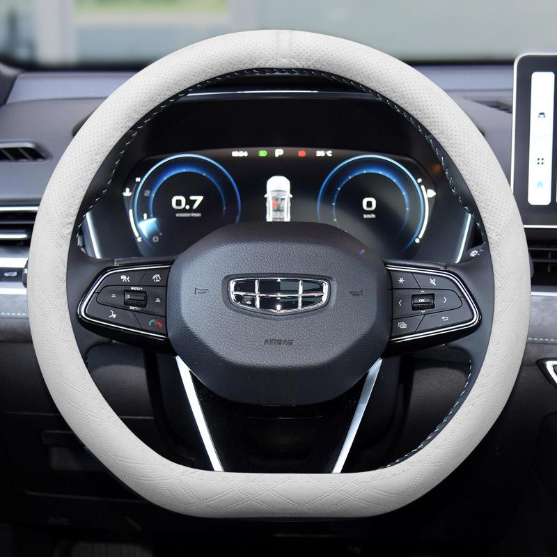 Geely Xingrui 2023 Steering Wheel Cover - Suede Plush, Four Seasons Universal.