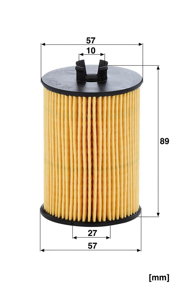 MANN FILTER Oil Filter HU612/1X