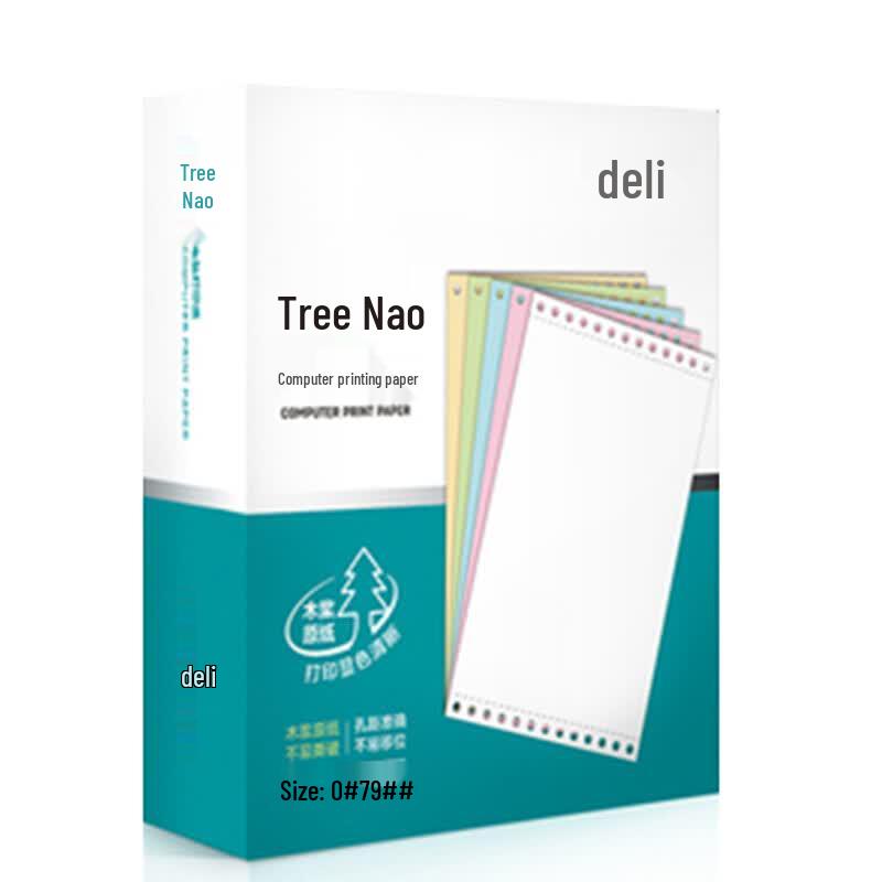Deli M241-3 Continuous Form Computer Paper