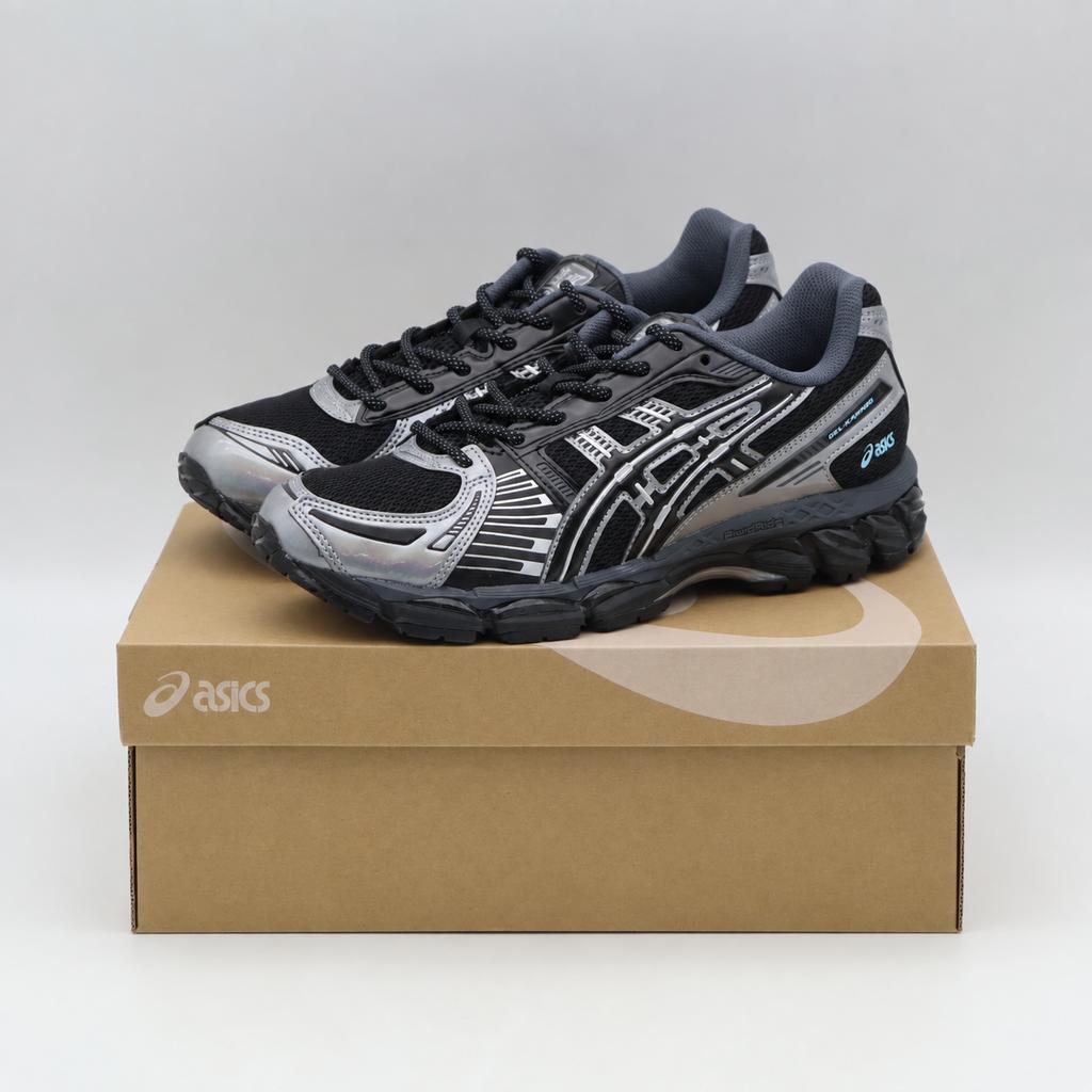 1203A996-001 asics Gel-Kayano 12.1 Black Pure Silver (Men's)