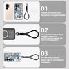 Blue and White Surfing Wave Case For Samsung S26 Ultra S25 FE S24 S24 Plus A57 A37 A17 A56 A36 A16 A55 A35 A15 A54 5G Hybrid Magnetic Matte Cover